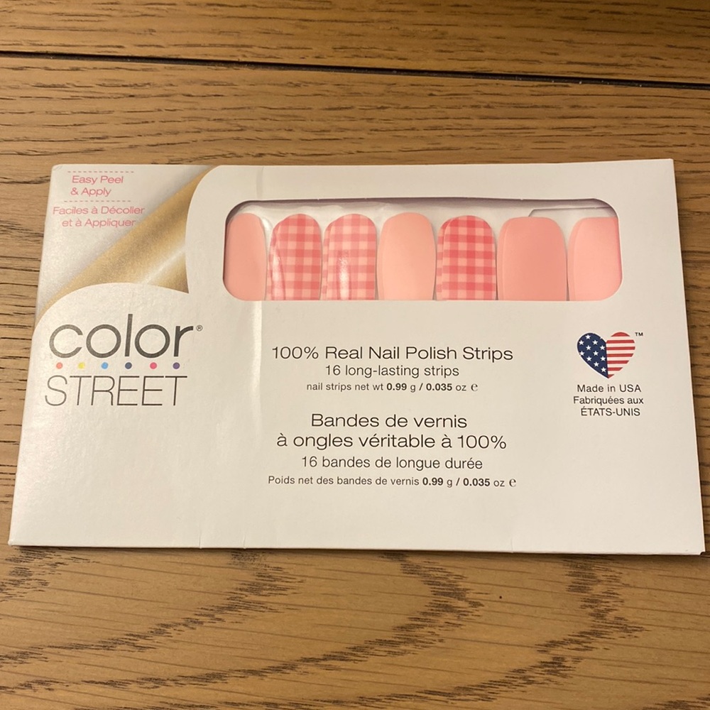 Color Street Nail Polish Strips - What the Check